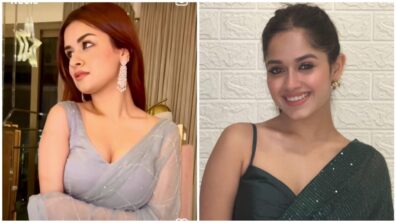 Saree Love: Avneet Kaur raises sensuality bar in transparent saree, Jannat Zubair shimmers in sequinned six-yards