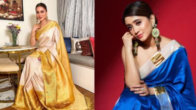 Saree Not Sorry: Shraddha Arya and Shivangi Joshi are sights to behold traditional six-yards