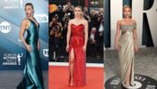 Scarlett Johansson Is A Sight To Behold In Metallic Outfits