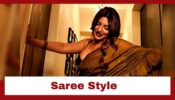 Shama Sikander Exhibits Her Daring Saree Style; Check Pics