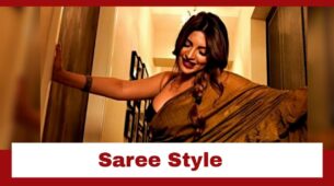 Shama Sikander Exhibits Her Daring Saree Style; Check Pics