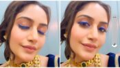 Sherdil Shergill: Surbhi Chandna looks droolworthy in gorgeous blue ethnic outfit with blue eyeliner, we are crushing