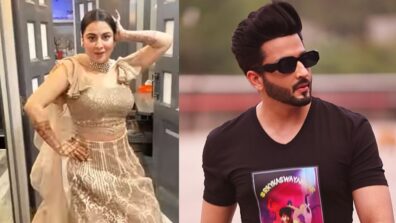 Shraddha Arya gets goofy to beat of dhol, Dheeraj Dhoopar says ‘if you obey rules’