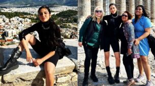 Shruti Haasan Gives Us Glimpses Of Her Vacation, Looks Hot In Black Outfit