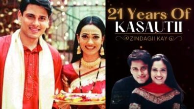 Shweta Tiwari and Cezanne Khan starrer show Kasautii Zindagii Kay completes 21 years