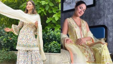 Steal Best Sharara Sets From Hina Khan For Your Fashionista Inside