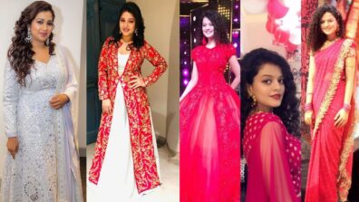 Photos: Sunidhi Chauhan, Palak Muchhal, And Shreya Ghoshal Making It In A Glamorous Ethnic Wear