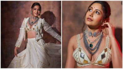 Surbhi Chandna is dreamy damsel in embellished Indo-western white suite