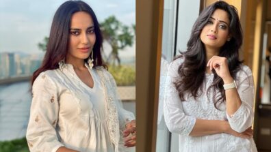 Surbhi Jyoti and Shweta Tiwari are ultimate divas in white embellished outfits, check them out