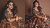 Surbhi Jyoti serves apt bridal glamour in designer lehenga choli