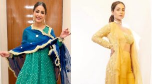 Take A Look At Hina Khan’s Iconic, And Statement Looks In Salwar Suit