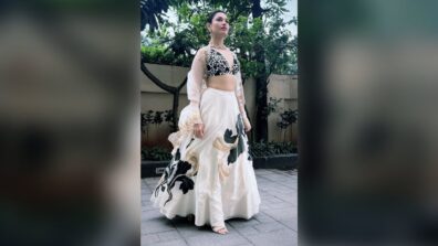 Tamannaah Bhatia is a sight to behold in black and white lehenga, shares cute selfie from BFF’s ‘roka’ ceremony