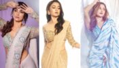 Tejasswi Prakash, Rashami Desai, And Adaa Khan Flaunting Hourglass Figure In Trend-Driven Sleek Saree