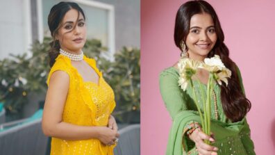 Television Divas Hina Khan And Devoleena Bhattacharjee’s Bright Yellow And Green Outfits Give Us Major Fashion Cues