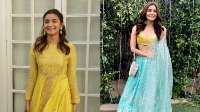 The Finest Selection Of Yellow Clothing Belongs To Alia Bhatt. View Her Wardrobe