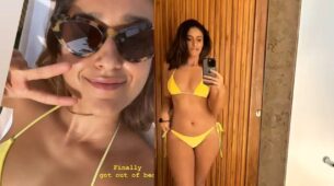 The Gorgeous Actress Ileana D’Cruz Flaunts Her Toned Body On Social Media, Take A Look