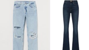 Thigh-High Denim Pants Comforting The Lives Of Girls