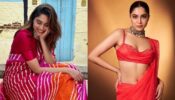 Times Sharvari Wagh Soared Hotness In Fiesty Red Sarees