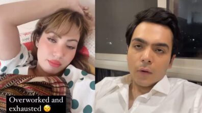 TMKOC actors Munmun Dutta and Raj Anadkat are tired and exhausted after hectic schedule, see latest posts