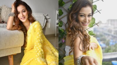 TMKOC diva Sunayana Fozdar is making hearts melt in stunning yellow saree, we are in love