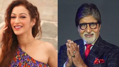 TMKOC diva Sunayana Fozdar shares frame with legendary Amitabh Bachchan, is it for new project?