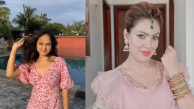 TMKOC divas Munmun Dutta and Palak Sindhwani are obsessed with pink vogue outfits, who’s look is your favourite?