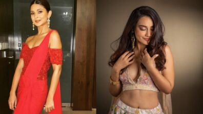 Traditional beauties: Surbhi Jyoti and Jennifer Winget are royalties in lehengas