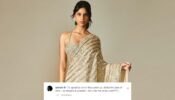 Trending: Suhana Khan takes over internet by storm in gorgeous golden saree, SRK asks, “did you tie it yourself?”