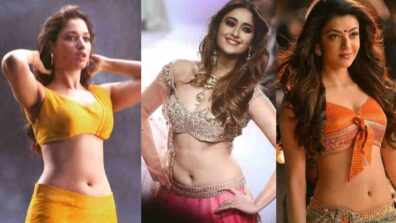 Uff Haye Garmi: Tamannaah Bhatia, Ileana D’Cruz and Kajal Aggarwal’s boldest curve navel show moments that made us sweat