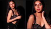 Uff Haye Garmi: Tejasswi Prakash burns oomph game in sensuous black saree, fans in awe