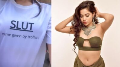 “Slut…name given by trollers”, Urfi Javed hits back with saucy printed t-shirt