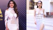 Urfi Javed In Blue Or Nia Sharma In White: Which Rose-Style Bralette Top Is More Attractive?