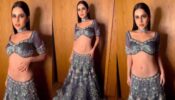 Urfi Javed Looks Ethereal In Embellished Lehenga With Choker Neckpiece