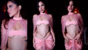 Urfi Javed Looks Hot Flaunting Her Bold Looks In Beaded Outfit For Pre-Birthday Bash