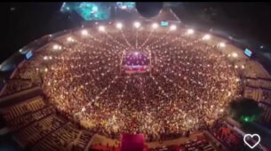 Viral Video: Drone Footage Of Garba In Vadodara Navratri Festival With Thousands Of Devotees Playing