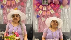 Viral Video: Heart-Melting Birthday Celebration Of 89-Year-Old Grandmother Like A Queen