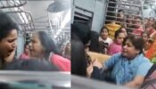 Viral Video: Ladies Passenger Broke Out Into Massive Fight Over A Seat In Mumbai Local