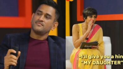 Viral Video: M S Dhoni’s Crushing Reply Startled Mandira Bedi