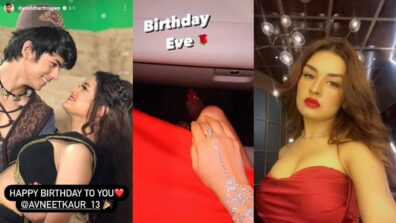 Watch: Avneet Kaur shares sensuous video from birthday evening decked up in red, Siddharth Nigam wishes her sharing hearts