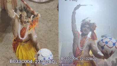 Watch: RadhaKrishn fame Sumedh Mudgalkar plays statue game on set, see full location video