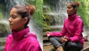 Watch: Rubina Dilaik meditates amidst waterfalls in hills post JDJ10 elimination
