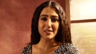 Watch: Sara Ali Khan begins shoot of 3rd film of 2022, calls it ‘Chaka Chak’ moment like a cutie