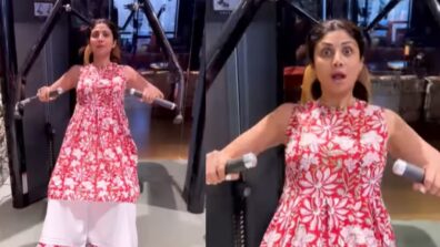 Watch: Shilpa Shetty rolls back clock, performs high-octane chest workout in gym