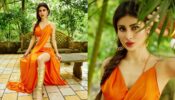 What A Diva: Mouni Roy burns internet in orange backless, plunging neckline outfit, we are sweating