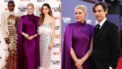 “White Noise” Actors Jodie Turner-Smith, Greta Grewing, Raffey Cassidy And Director Noah Baumbach Premiere Their Upcoming Movie At The 2022 BFI London Film Festival