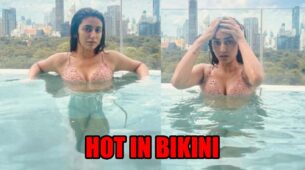 Wink girl Priya Prakash Varrier takes a dip in a pool, fans feel the heat