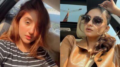 Want to master the art of perfect car selfies? Ashnoor Kaur and Anushka Sen are here to guide you