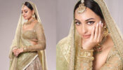 Sonakshi Sinha’s Falguni Shane Peacock Designed Bridal Lehenga Will Make You Astounded
