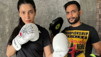 Shruti Haasan learns a new skill, spotted training hard for boxing