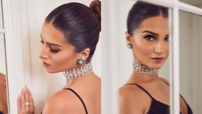 Tara Sutaria champions chic fashion in black bodycon, steals show with diamond choker